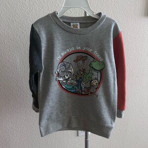 Kids Sweatshirt - Gray and Red